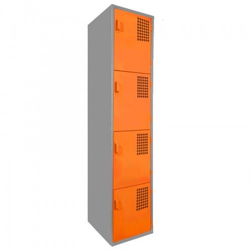 Locker Colors 4P Mandarina (Naranja)